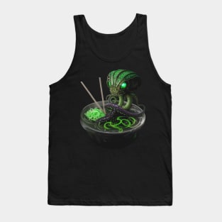 Bowl of Alien Ramen Noodles Tank Top